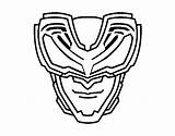 Rays Mask Coloring Coloringcrew sketch template