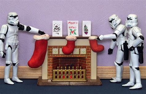 stormtrooper christmas star wars toys pose for the festive season telegraph