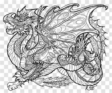 coloring book colouring pages dragon adult child selina fenech