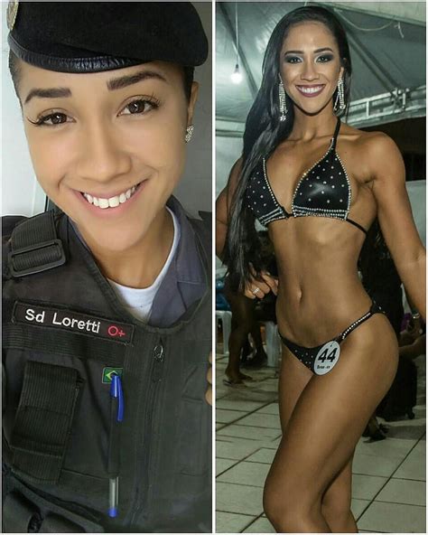 Thais Loretti Brasil Military Girl Army Women Military Women