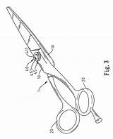 Patents Patent Scissors Structure Hair sketch template