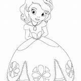 Princess Disney Coloring Baby Pages Getcolorings Printable Getdrawings sketch template