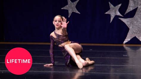 dance moms chloe s contemporary solo what goes around season 2 lifetime youtube