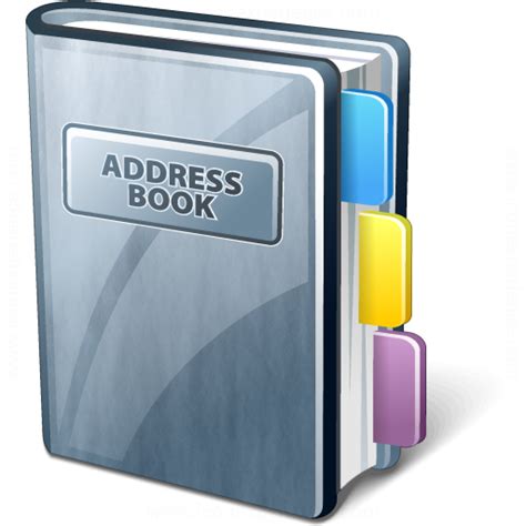iconexperience  collection address book icon