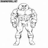 Juggernaut Draw Drawing Drawingforall Stepan Ayvazyan sketch template