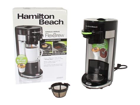 Open Box Hamilton Beach 49995r Flexbrew Single Serve Coffee Maker