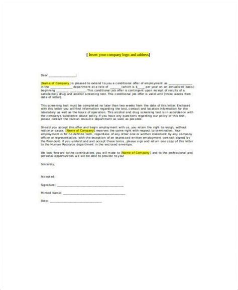 browse  image  withdraw offer  employment letter template