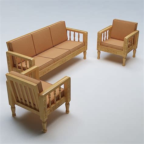 sofa set wooden  max