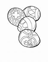 Easter Coloring Pages Color Colouring Eggs Egg Print Choose Board sketch template