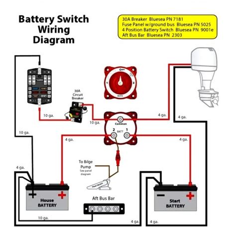 perko battery selector switch wiring diagram  circuit car wiring diagram