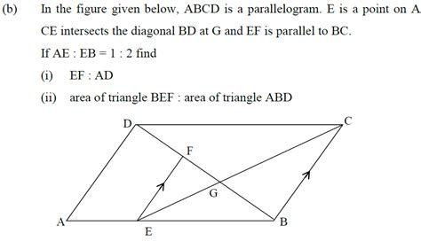 in the given figure abcd is a parrellelogram in which bc is produced