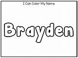 Tracing Brayden Specific Ingrandire sketch template
