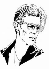 Bowie David Coloring Kleurplaat Coloriage Malvorlage Pages Book Ausmalbilder Popular Herunterladen Kleurplaten Songs Edupics Afbeelding Grote Schoolplaten Visit Zum Starman sketch template
