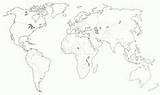 Map Hemisphere Western Diagram Blank Coloring Preschool Print Pages Printable sketch template