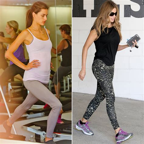 recent photos of celebrities working out popsugar