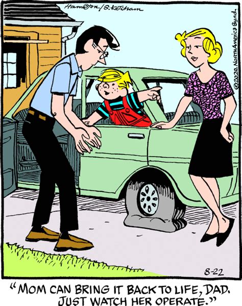 dennis the menace for 8 22 2020 in 2020 dennis the menace dennis the