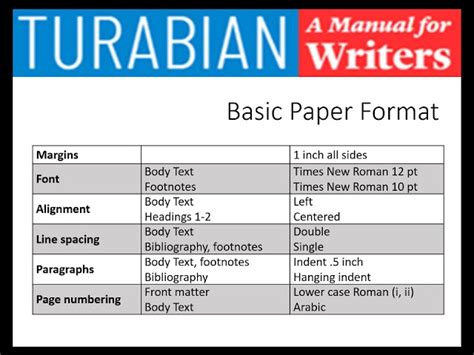 research paper outline sample turabian