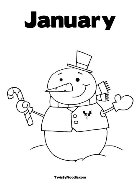 january coloring pages  getdrawings