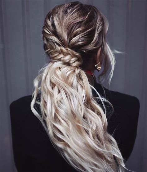 cute braided hairstyles  women girl long braided