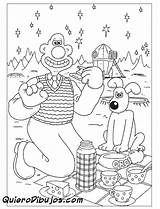 Gromit Wallace Coloring Pages Popular Coloringhome sketch template