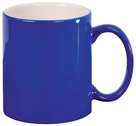oz blue  coffee mug