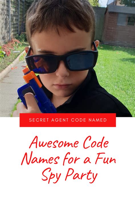 A List Of 35 Secret Agent Code Names For A Spy Party Let