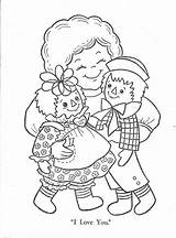 Raggedy Ann Coloring Pages Andy Book Farm Picasaweb Google sketch template