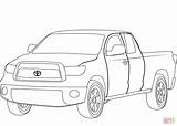 Toyota Coloring Pages Cruiser Fj Tundra Template Sketch sketch template