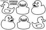 Rubber Duck Coloring Pages Ducks Colorings Print sketch template