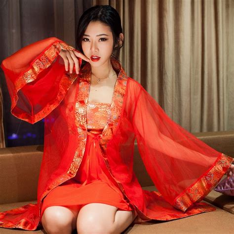 free shipping unpadded sexy lingerie red kimono cheongsam costumes sexy
