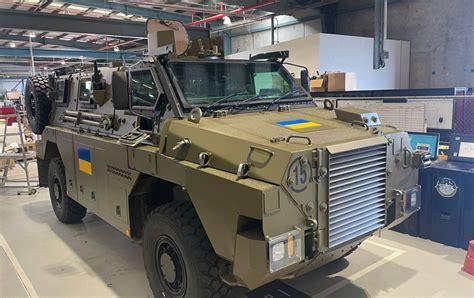 australia  transfer   protected vehicles bushmaster  ukraine uaposition