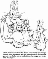 Coloring Potter Beatrix Rabbit Peter Pages Book Tale Illustrations Embroidery Dover Publications Doverpublications Colouring Kids Bunny Patterns Welcome Color Books sketch template