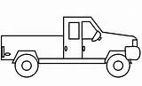 Coloring Truck Pages Ford Printable Adults sketch template