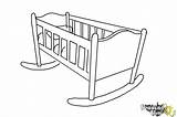 Crib Draw Coloring Drawingnow sketch template