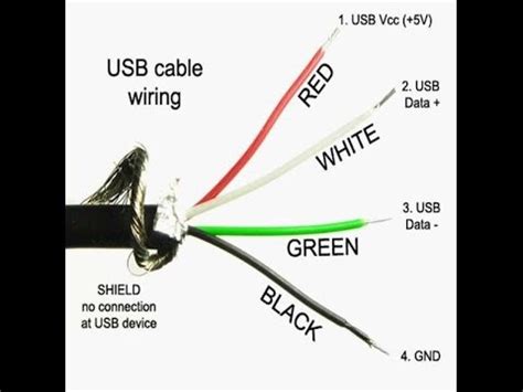 micro usb charger cable wiring diagram wiring diagram  schematic