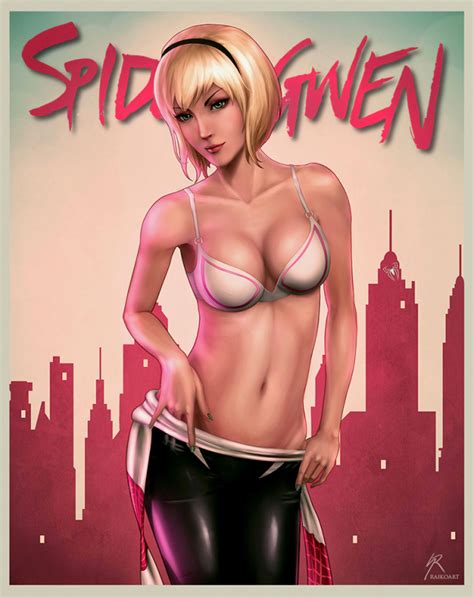 Spider Gwen Stripping Gwen Stacy Porn Superheroes