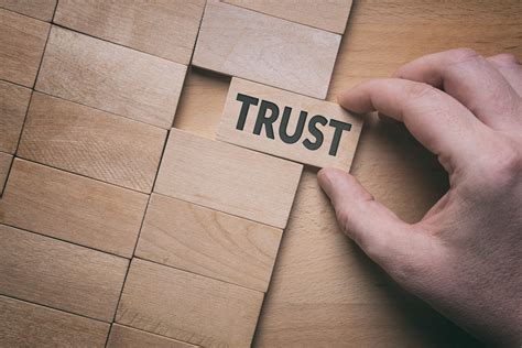 building  trust involves  care