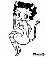 Betty Boop Coloring Pages Wecoloringpage sketch template