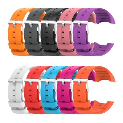 buy alloyseed soft silicone replacement  band strap  polar