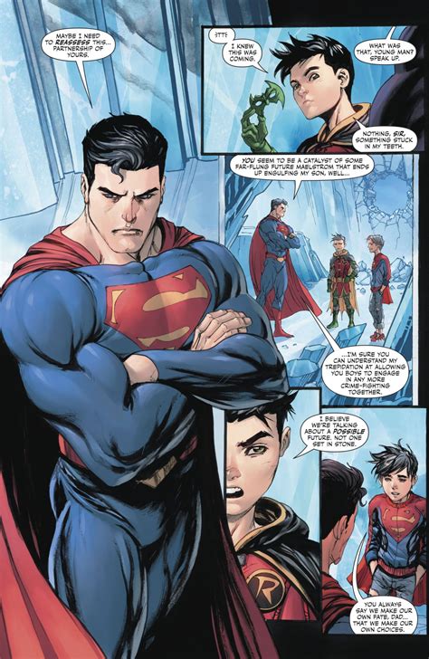 damian wayne s promise to superman rebirth comicnewbies