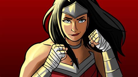 Wonder Woman Cartoon Wallpapers Top Free Wonder Woman