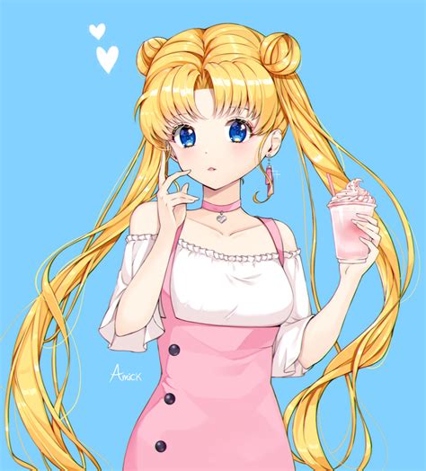 Tsukino Usagi Bishoujo Senshi Sailor Moon Drawn By Amick