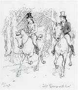 Pride Prejudice Hugh Thomson Illustrations Jane House Treasures Return Collection Austen sketch template