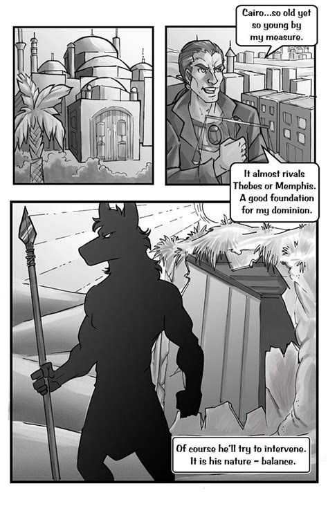anubis comic issue 3 page 9 by lady cybercat on deviantart