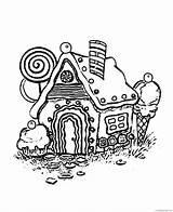 Coloring Gingerbread House Pages Coloring4free Colouring Rocks Wecoloringpage Related Posts Christmas Kids Man sketch template