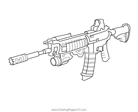 fortnite carbine girl coloring pages coloring pages