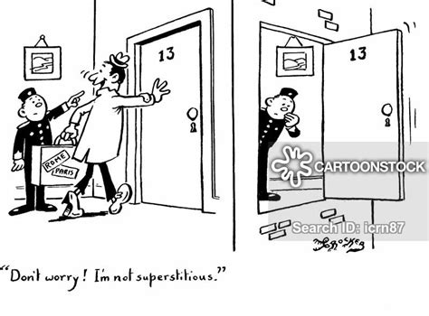 unlucky number cartoons and comics funny pictures from cartoonstock