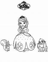 Sofia Coloring Princess Pages First Clover Printable Choose Disney Board Getdrawings Hmcoloringpages Afkomstig Van sketch template