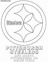 Coloring Steelers Pages Logo Pittsburgh Print Printable Getcolorings Drawing Getdrawings Nfl Logos Symbol sketch template