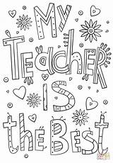 Teacher Coloring Pages Teachers Printable Appreciation Thank Doodle Print Certificate Supercoloring Gifts Happy Diploma Printables School Week Template Crafts Quotes sketch template